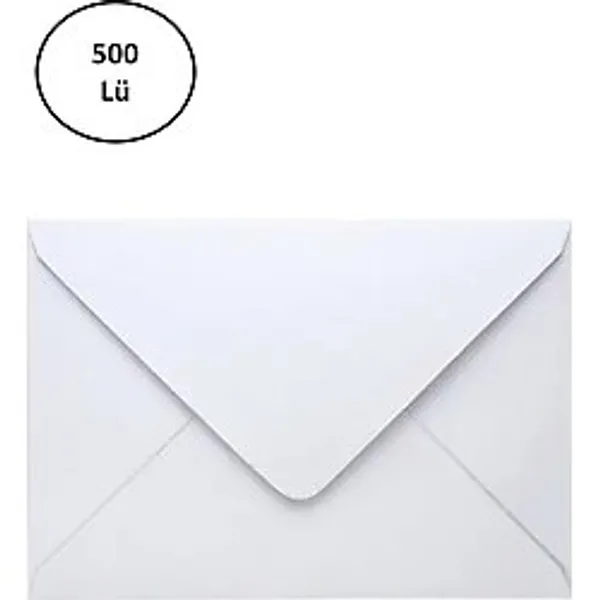Asildoğan AS-5017 13X18 cm 1. Hamur 90 gr Davetiye Zarfı 500'LÜ