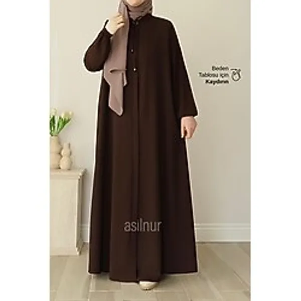 ASİLNUR Nesli Mevlana Ferace Kahverengi