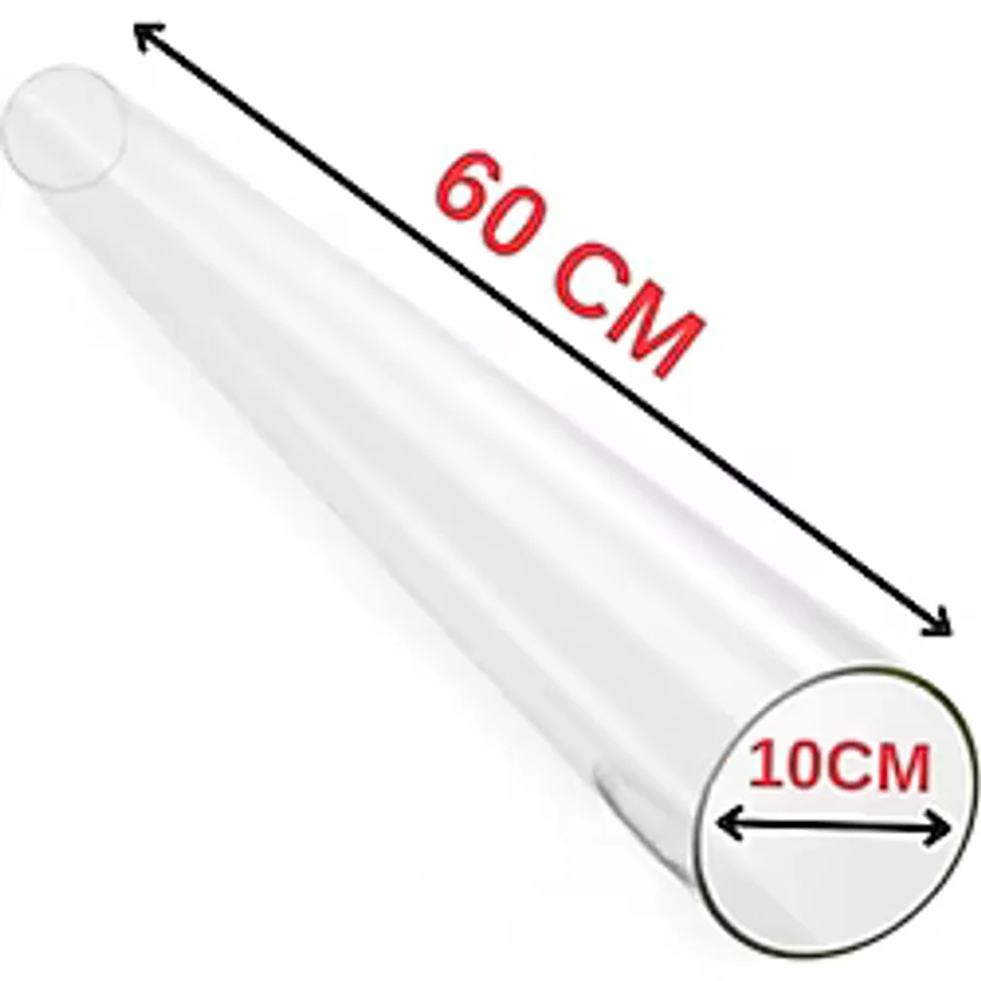 ASLAN CAM Füze Pelet Soba Camı Borusu 60cm