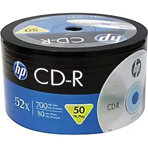 Aslanoğlu Store Hp CRE00070-3 700MB Boş Cd-R 50'li Paket