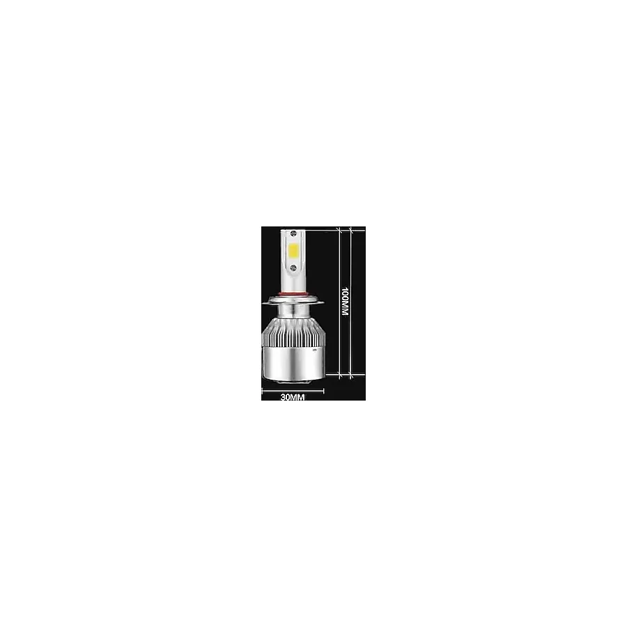Asm H4 Led Xenon Far Aydınlatma Seti Şimşek Etkili 8000lm