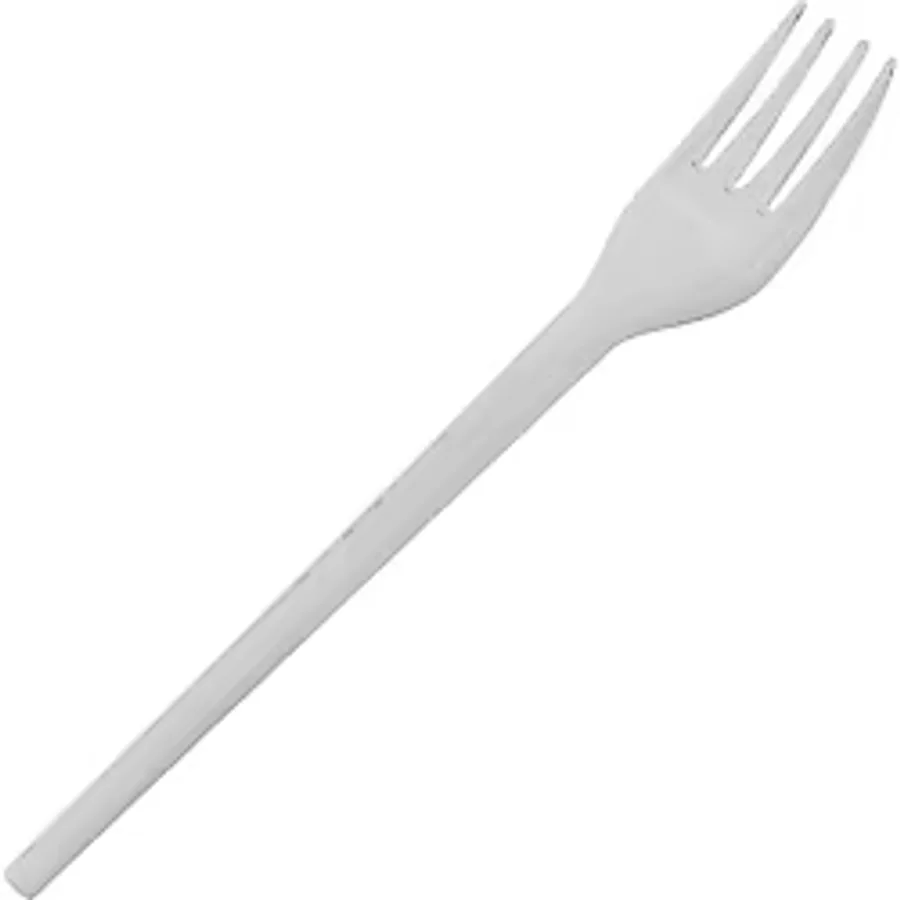 Asorty Econo Serisi Plastik Çatal 100'lü Beyaz