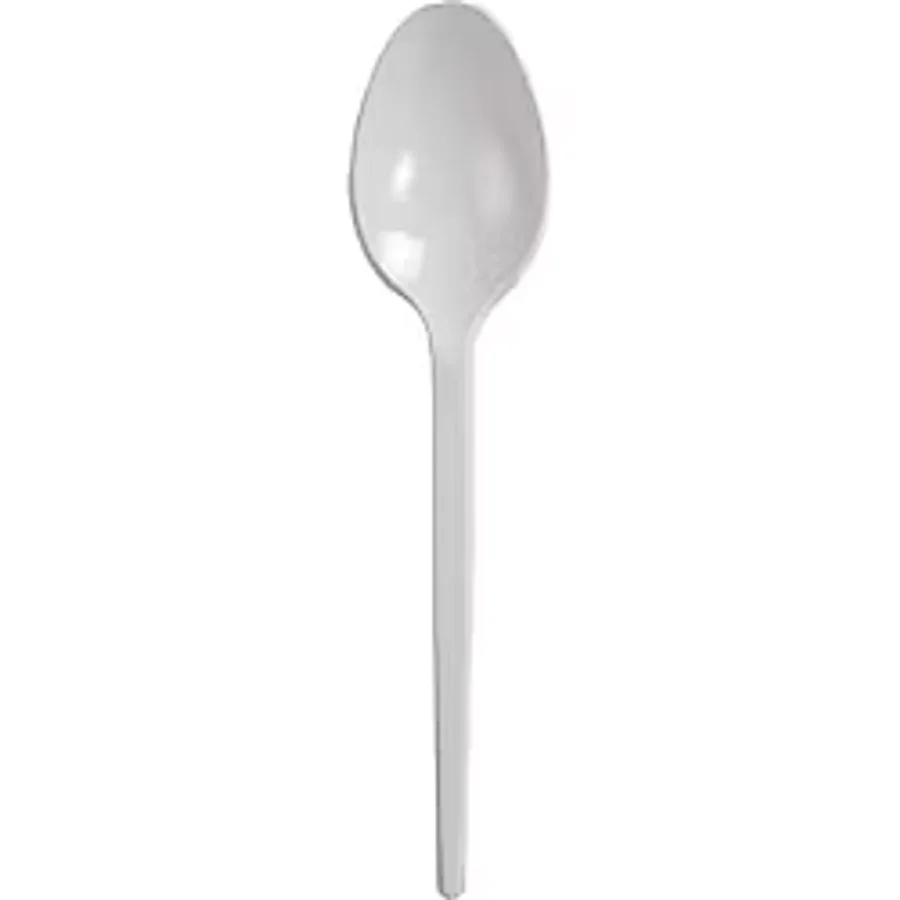 Asorty Econo Serisi Plastik Kaşık 100'lü Beyaz
