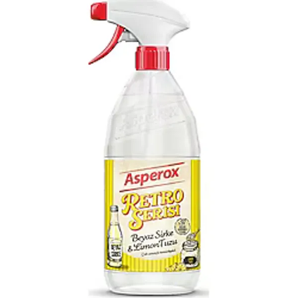 Asperox Retro Serisi Beyaz Sirke & Limon Tuzu 1 Lt
