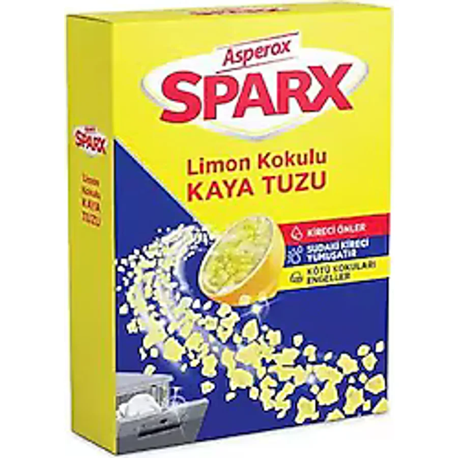 Asperox Sparx Limon Kokulu Kaya Tuzu 1.5 kg