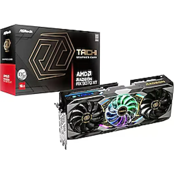 Asrock RX 9070 XT Taichi OC 256 Bit GDDR6 16 GB Ekran Kartı