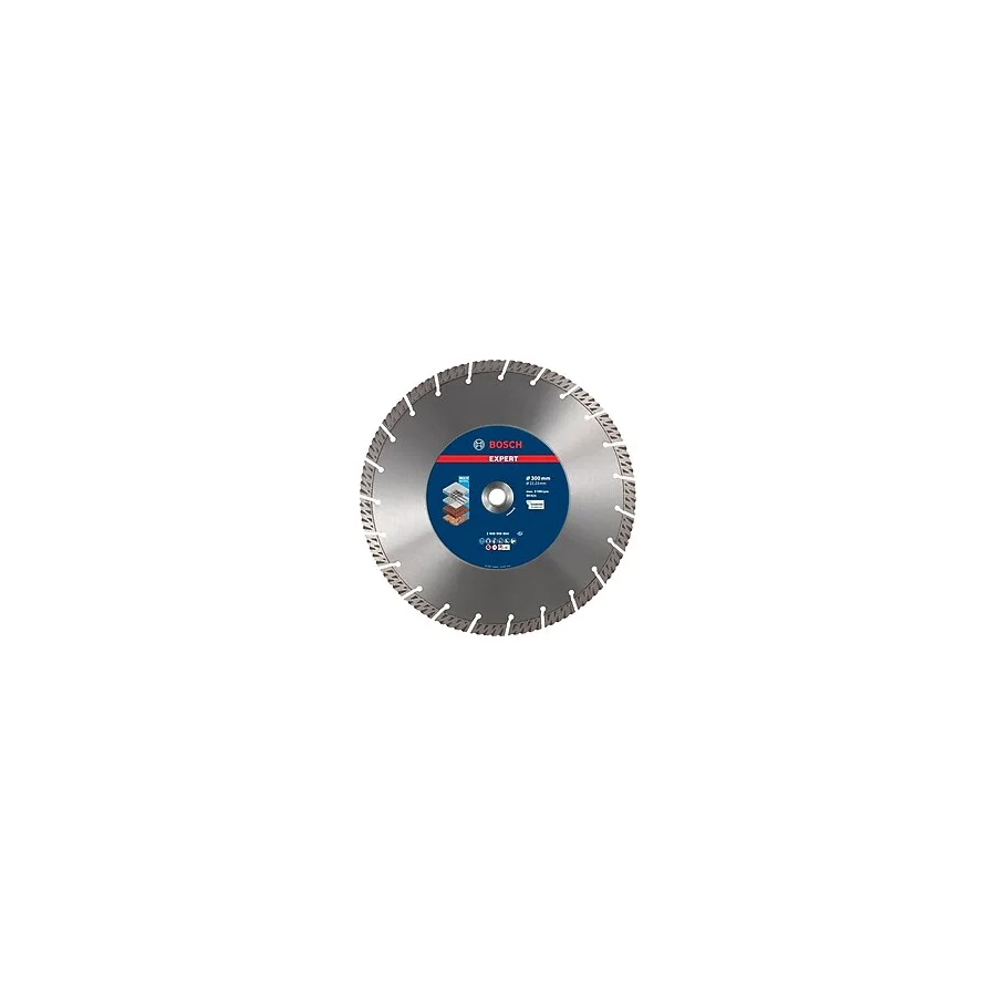Asseds Store Professional 1x Expert Multimaterial Kesme Diskleri (, Donatılı Beton, Tuğla, Yumuşak Taş, Ø 300 Mm, Aksesuar Büyük Avuç Taşlama Makinesi) - Ahşap