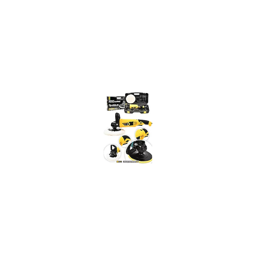Assur ASR406-02-07 180 MM Pasta Cila Polisaj Zımpara Sarı