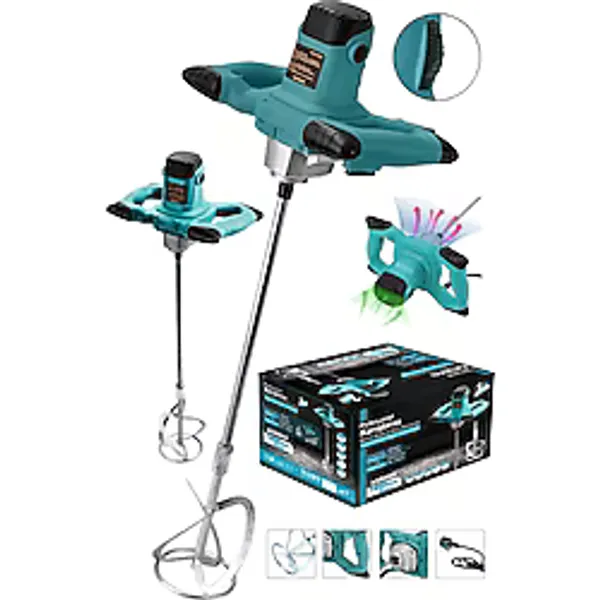 Assur ASR802 1800W Elektrikli Karıştırıcı Mikser Mavi