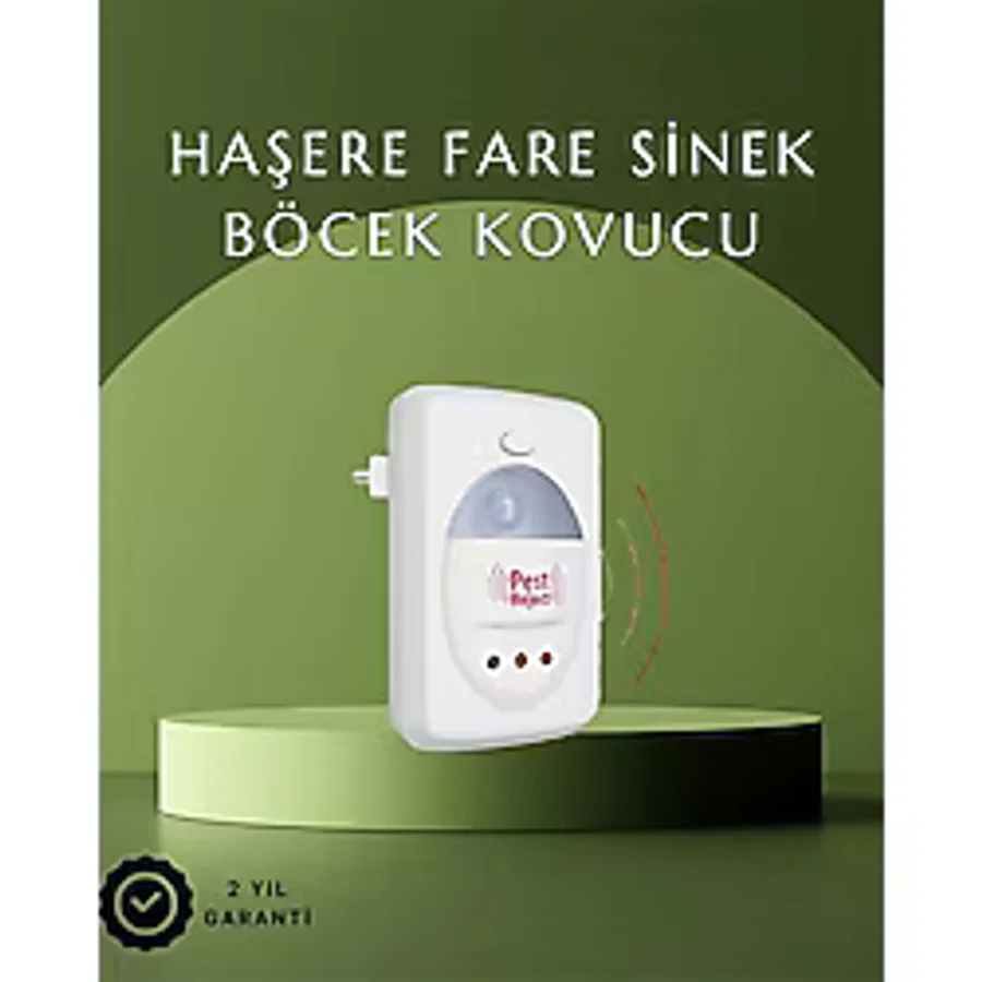 Astraltech Ultrasonik Ses Dalgalarıyla Kimyasalsız Fare ve Böcek Kovucu Cihaz