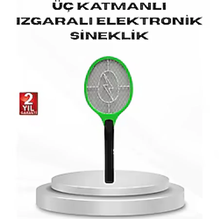 Astraltech Yüksek Gerilimli Elektronik Sinek Raket - Sessiz, Kimyasız ve Güvenli Kullanım
