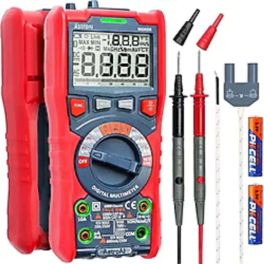 Astroai Dijital Multimetre Trms 6000 Counts Test Cihazi M6kor