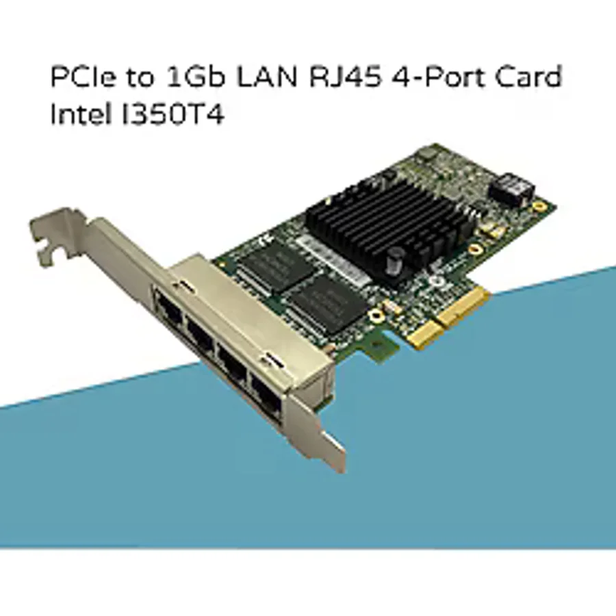ASUS LAN CARD PCIE G3 4P 1G INTEL I350-T4 V2 Ethernet Kartı