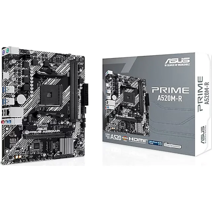Asus Prime A520M-R AMD AM4 DDR4 Micro ATX Anakart