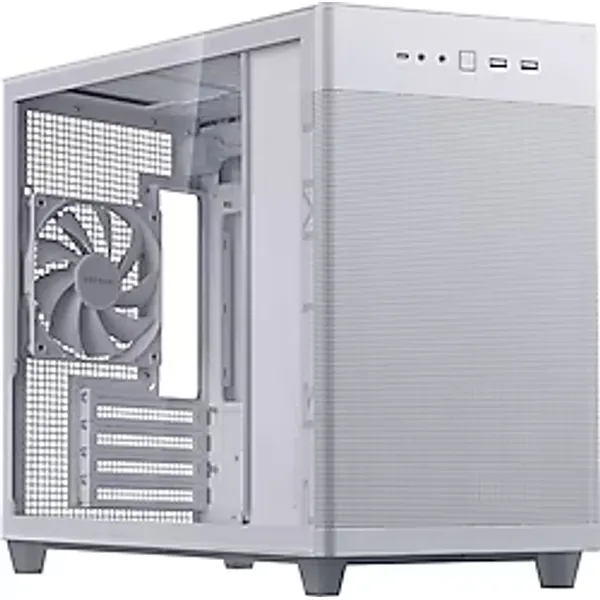 Asus Prime AP201 Temperli Fanlı Beyaz Micro ATX Bilgisayar Kasası