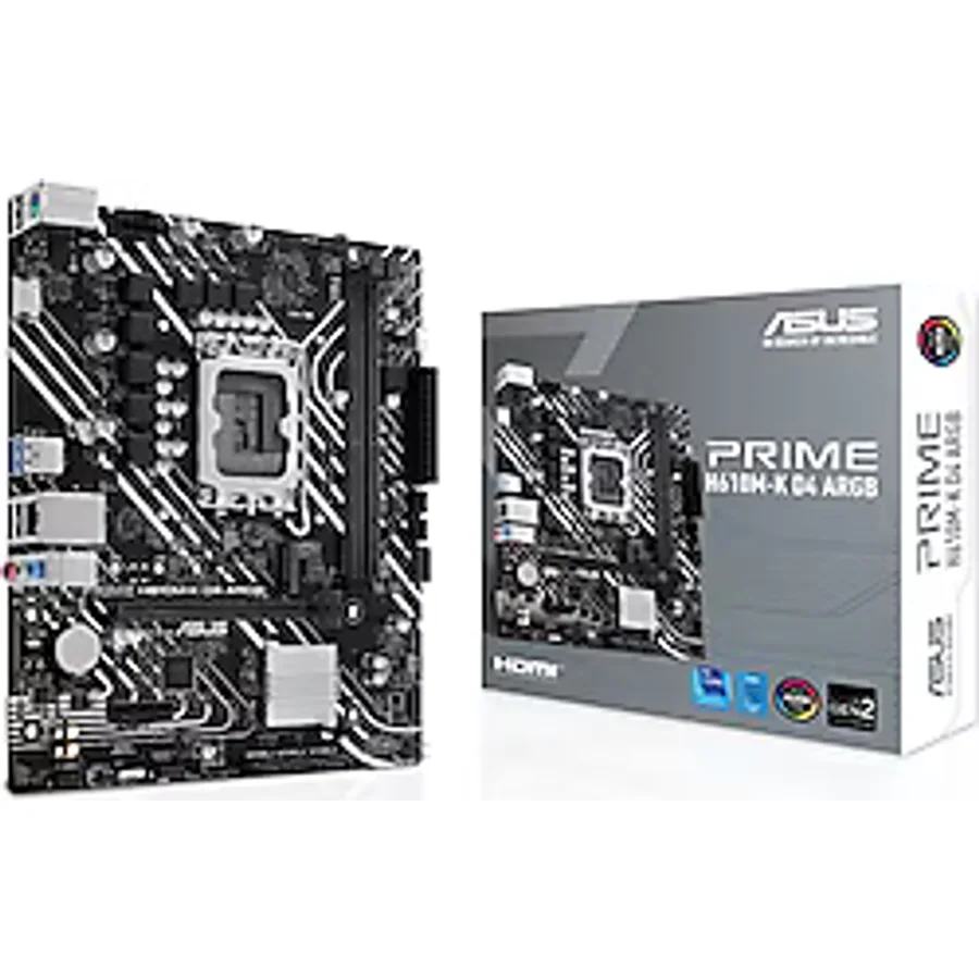 Asus Prime H610M-K D4 ARGB Intel LGA1700 DDR4 Micro ATX Anakart