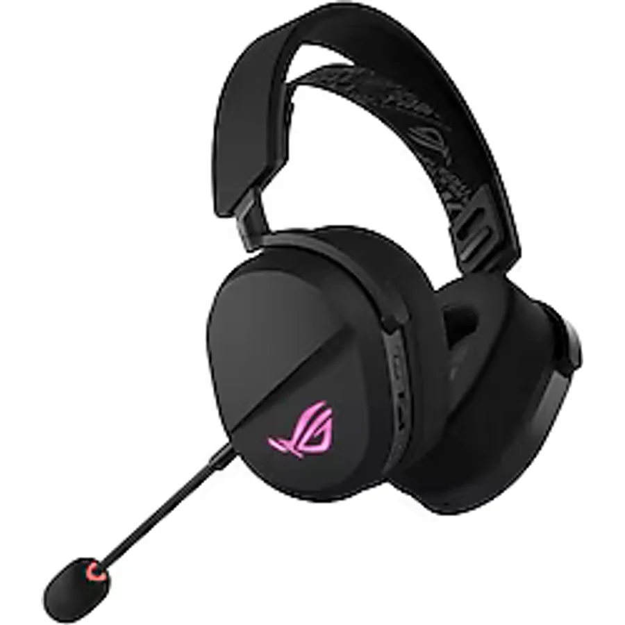 Asus ROG Pelta Siyah RGB Kablosuz Kulak Üstü Oyuncu Kulaklığı