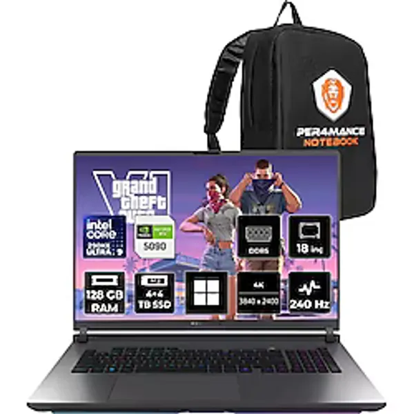 Asus Rog Strix G18 Oyun Bilgisayarı Intel Core Ultra 9 290HX Plus 128GB RAM 8TB SSD 18" 4K 240Hz Ekran - 8 TB - 128 GB