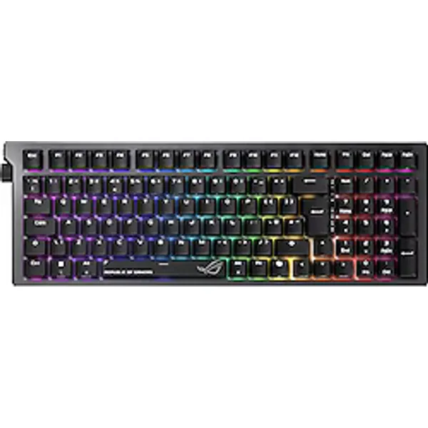 Asus ROG Strix Morph 96 RGB %96 NX V2 Switch Kablolu/Kablosuz Mekanik Oyuncu Klavyesi