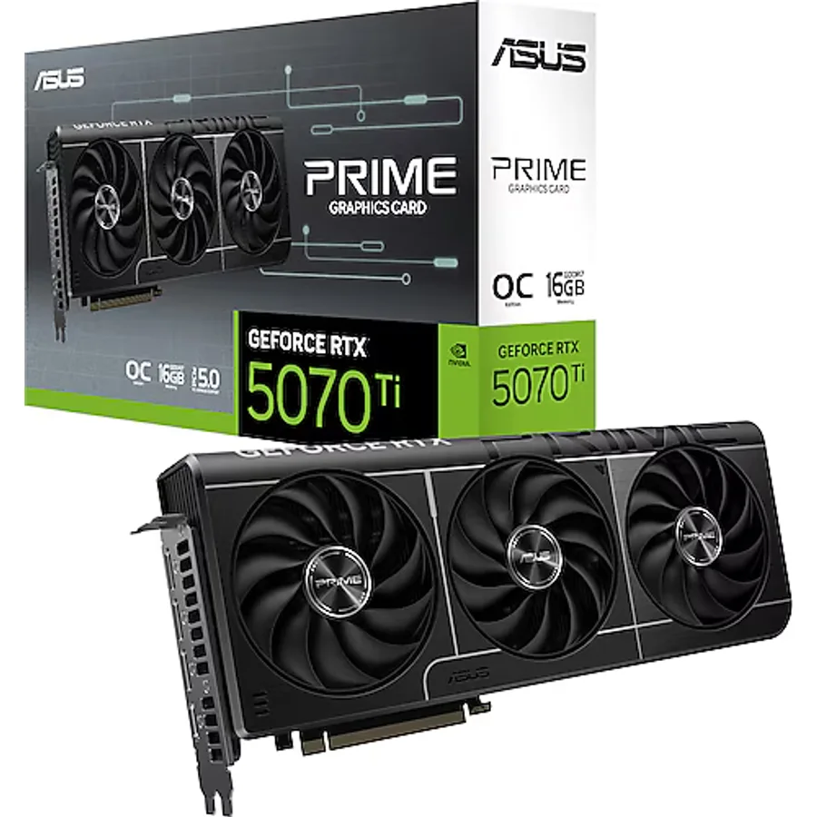 Asus RTX 5070 TI Prime OC Edition PRIME-RTX5070TI-O16G 256 Bit GDDR7 16 GB Ekran Kartı