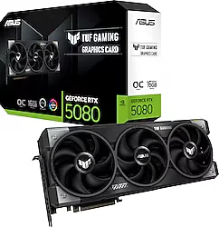 Asus RTX 5080 TUF Gaming OC Edition TUF-RTX5080-O16G-GAMING 256 Bit GDDR7 16 GB Ekran Kartı