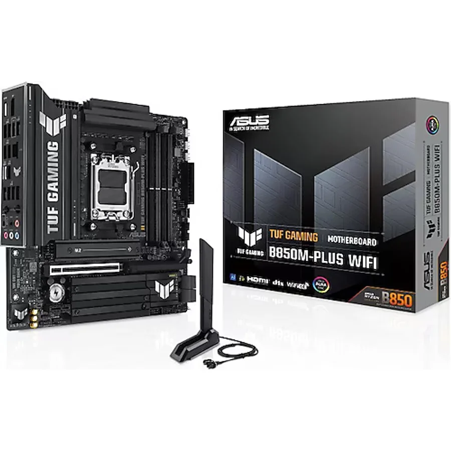 Asus TUF Gaming B850M-PLUS Wi-Fi AMD AM5 DDR5 Micro ATX Anakart