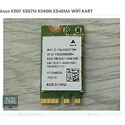 Asus X507 X507m X540m X540ma Wifi Kart