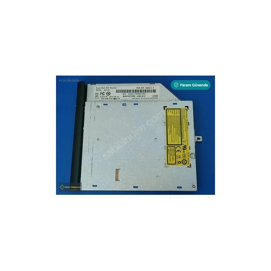 Asus X552c 9.5Mm Dvd