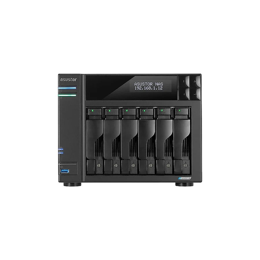 Asustor Lockerstor 6 Gen 2 AS6706T 8 GB 6 Yuvalı NAS Depolama Ünitesi