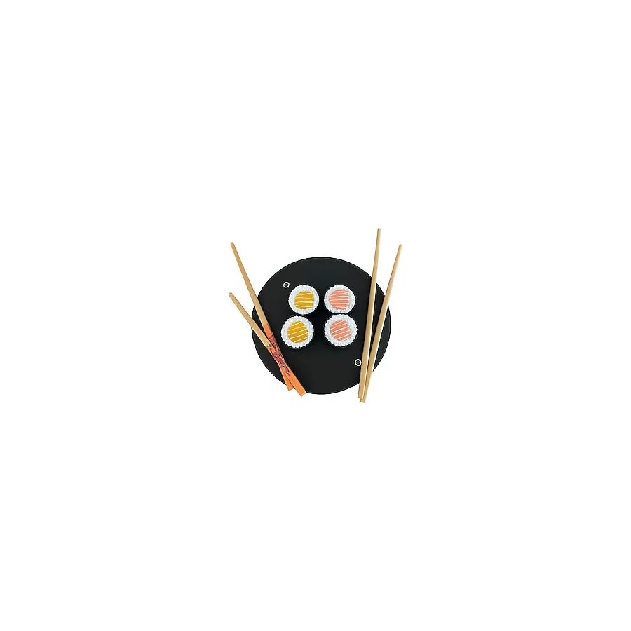 Asya Design Gerçek Sushi Görünümlü Chopstick Tutma Aparatı Chopstick Öğrenme Aparatı