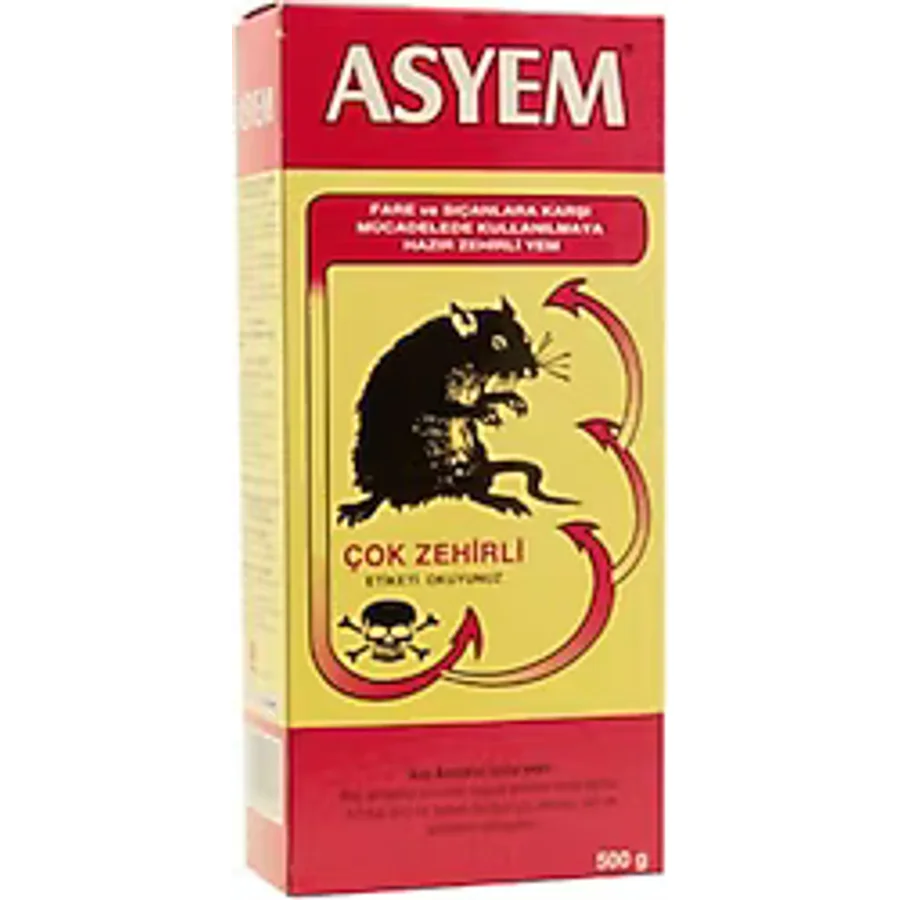 Asyem Buğday Fare Zehiri 500 gr
