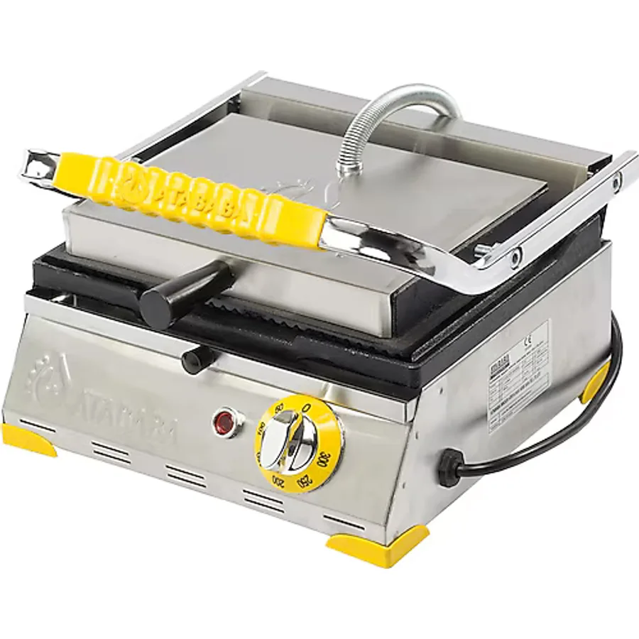Atababa 8 Dilim Ev Tipi Döküm Endüstriyel Tost Makinesi Çelik (ınox), 1650 W