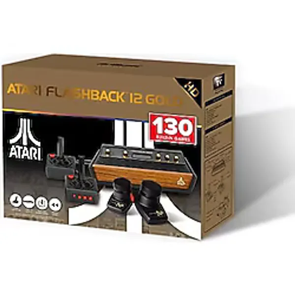 Atari Flashback 12 Gold 130 Oyun HD Oyun Konsolu