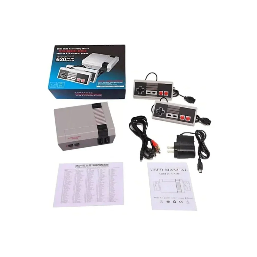 ATARI Retro Mini 620 Game 620 Oyunlu Klasik Televizyon Av Girişli