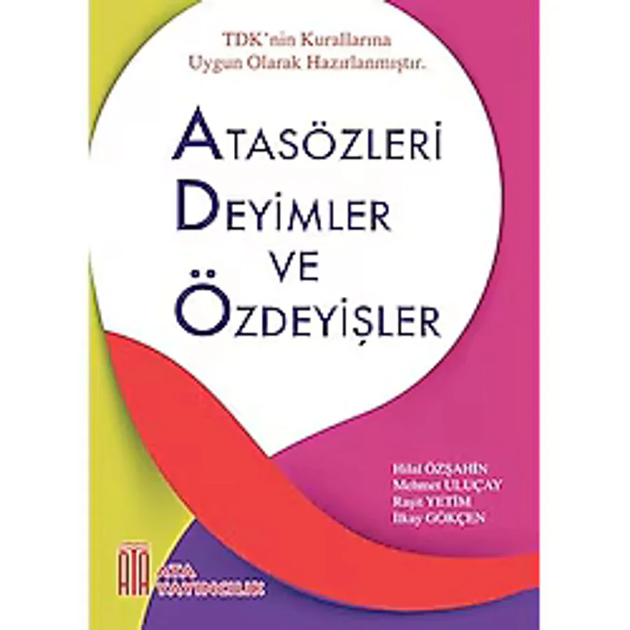 Atasözleri, Deyimler ve Özdeyişler (Karton Kapak)
