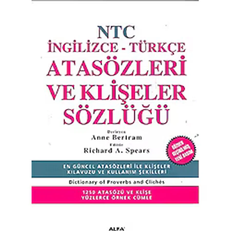 Atasözleri Ve Klişeler Sözlüğü - İng./Türk.