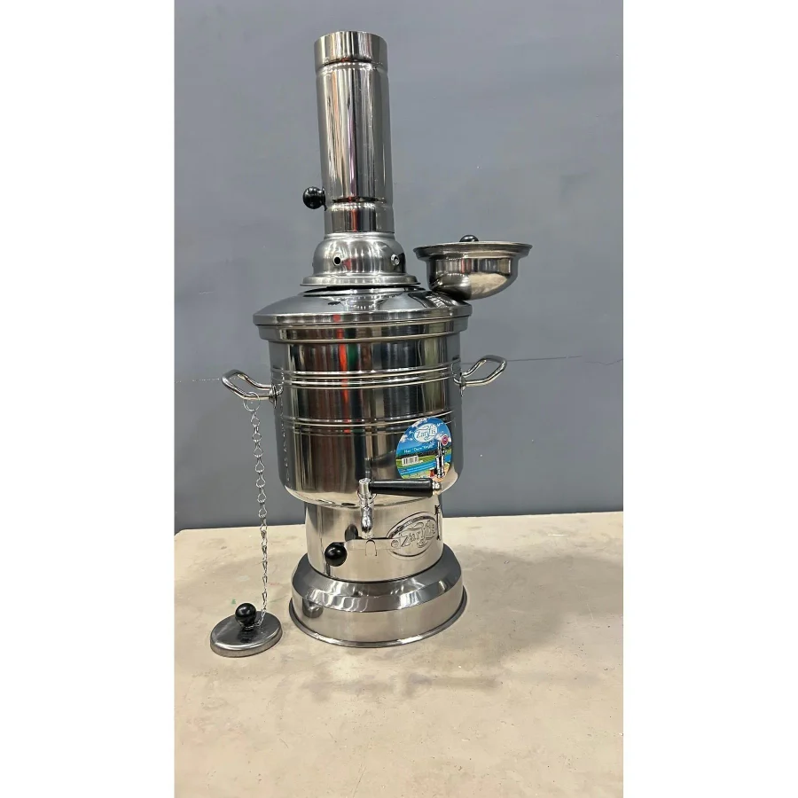 ATC 3,5 Litre Zarif Kömürlü Semaver