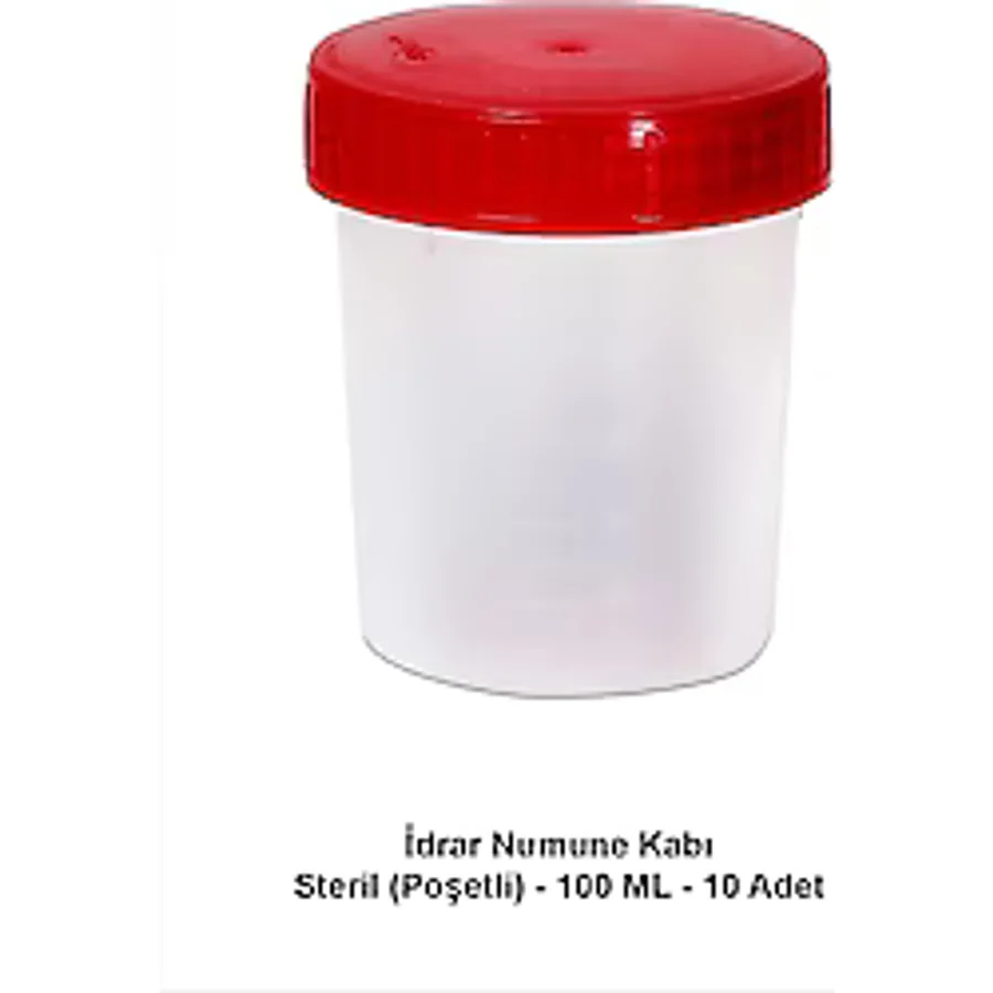 ATEL-SAN Idrar Numune Kabı Steril-100 Ml - 10 Adet