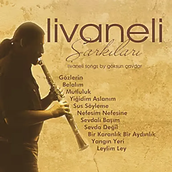 Ateş Müzik Plak Livaneli Şarkıları Göksun Çavdar 33 RPM Türk Müzik Albümü