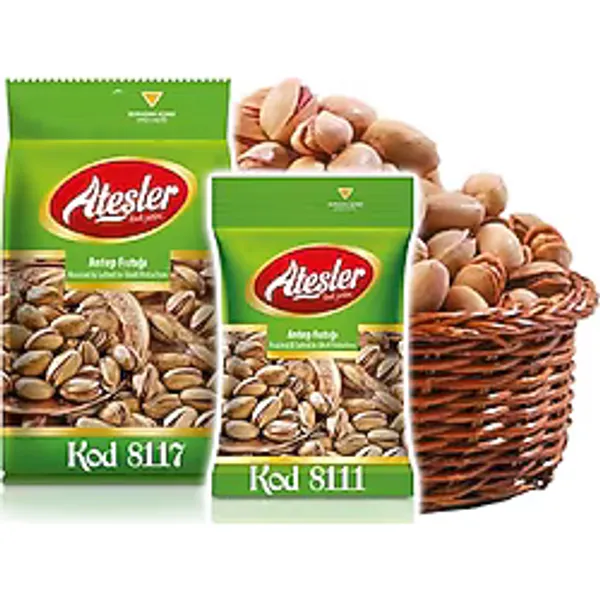 Ateşler Kuruyemiş Antep Fıstığı Premium Doypack 140 gr