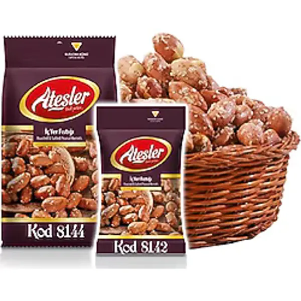 Ateşler Kuruyemiş Fıstık İçi Kavrulmuş 200 gr