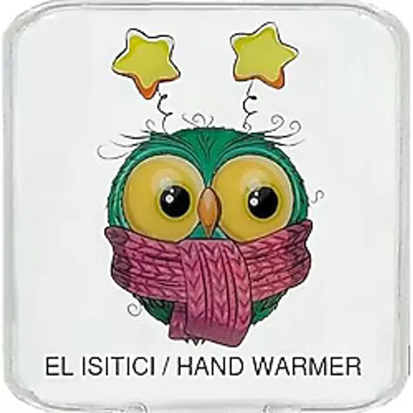 ATKILI BAYKUŞ CEP SOBASI,EL ISITICI,SICAK SU TORBASI PVC 10x9,5cm