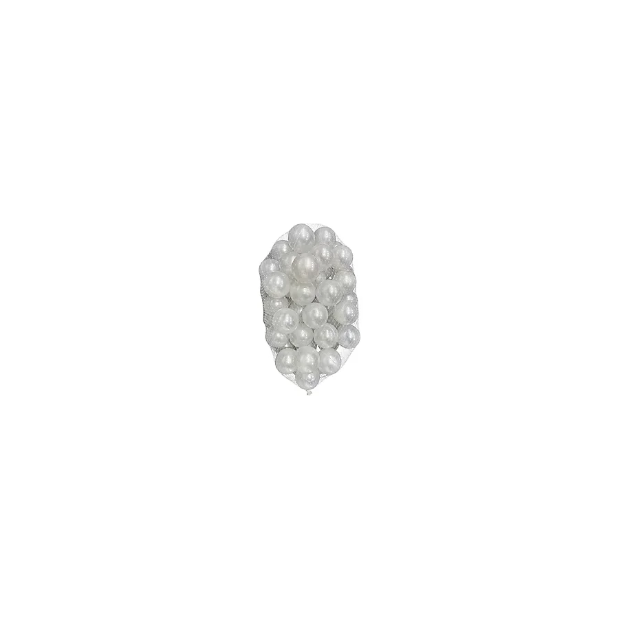 ATLAS BABY&CHILD 7 cm 50'li İnci Oyun Havuz Topu Çocuklar için Güvenli Plastik Top Nişan Parti Süsü