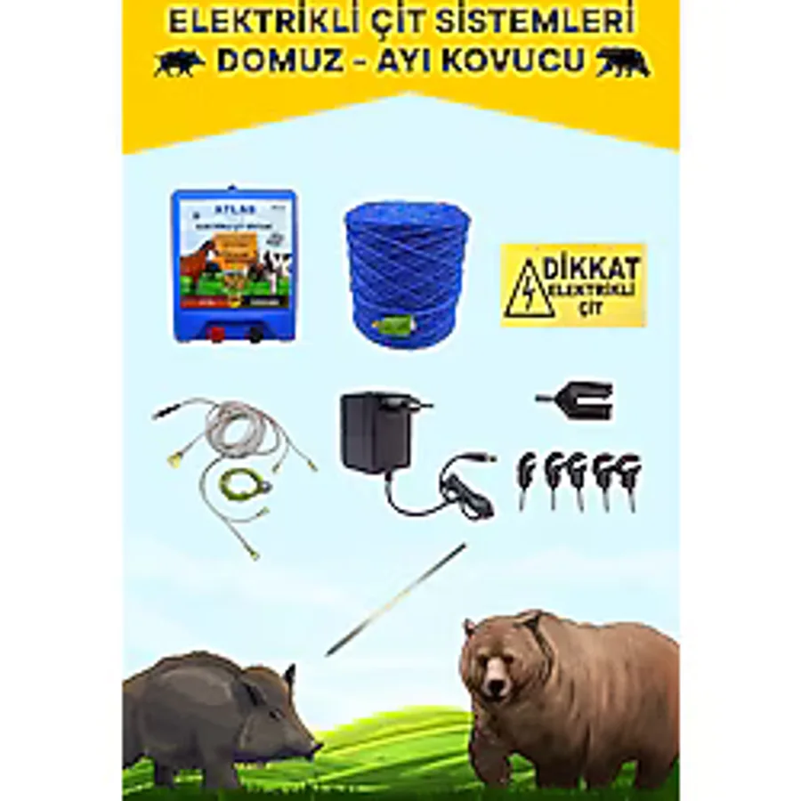 Atlas Domuz Ve Ayı Kovucu 5 Yıl Garanti 2000mt Ömürlük Ürün No4