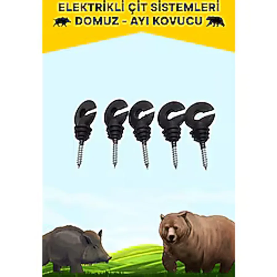 Atlas Elektrikli Çit 100 Adet İzalatör