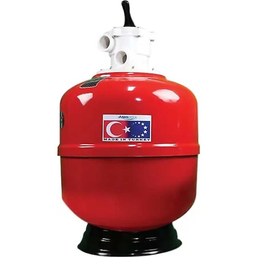 Atlas Pool Üstten Vanalı Canada Model Polyester Kum Filtresi 620 mm