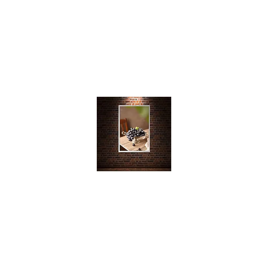 Atlas Sanat Galerisi 20mm Çerçeve, Poliresin, Mat PVC Kaplamalı, Fotoğraf Puzzle Belge Çerçevesi, Beyaz, 33x48/34x48/35x50/48x68/50x70/60x85/61x61 cm, Yatay/Dikey Asılabilir (Gümüş, 48x66)