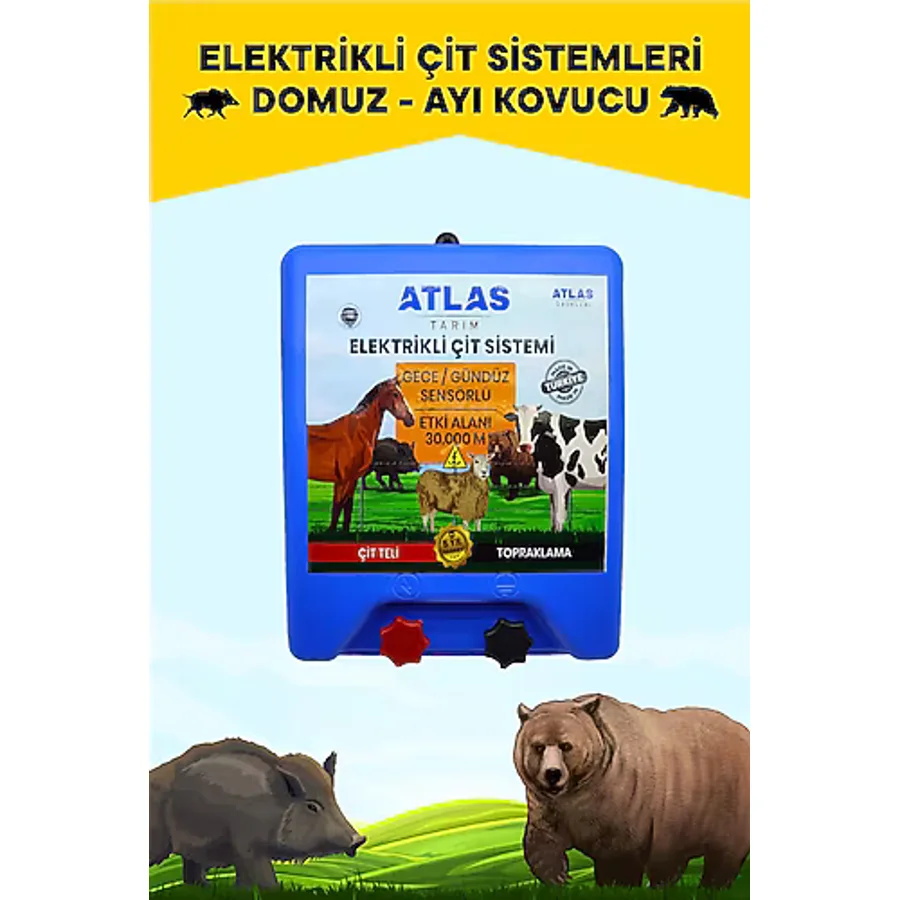 Atlas Yuksek Voltajlı Elektrıklı Cıt Cıhazı 80.000 Volt