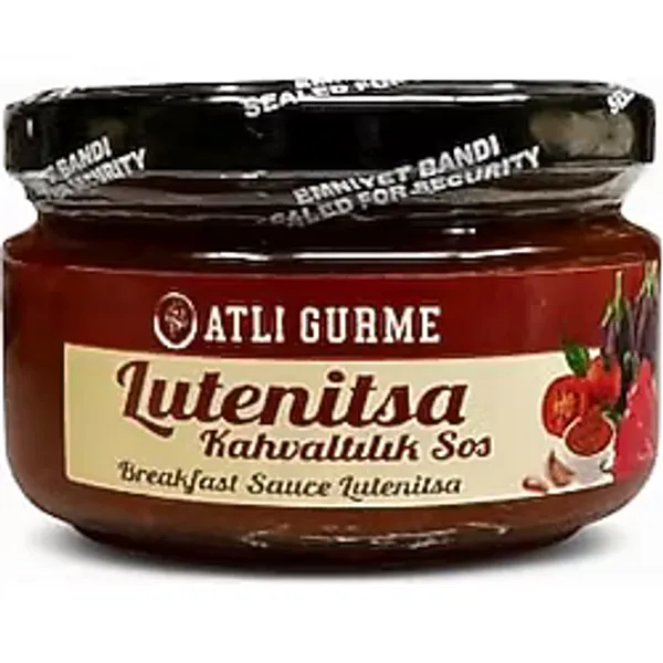 Atlı Gurme Lutenitsa Kahvaltılık Sos, 180 g, Odun Ateşinde