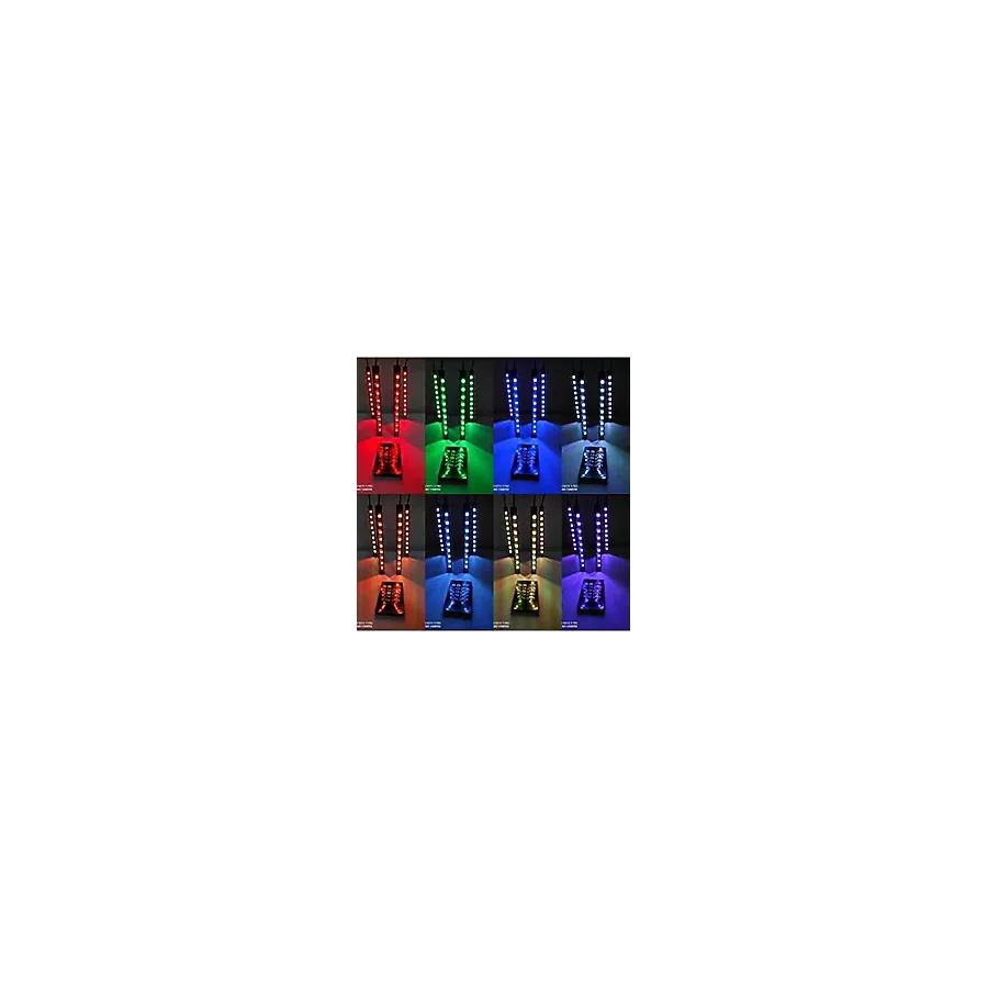 Atmosferik Aydınlatma Araç İçi Ayak Altı Led Müziğe Sese Duyarlı Kumandalı Rgb Aydınlatma Kaliteli